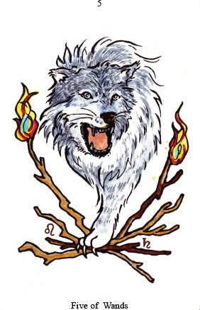 Circle inner animal tarot