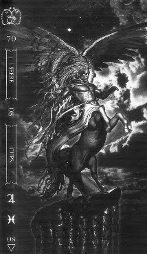 Goetia Tarot in Darkness