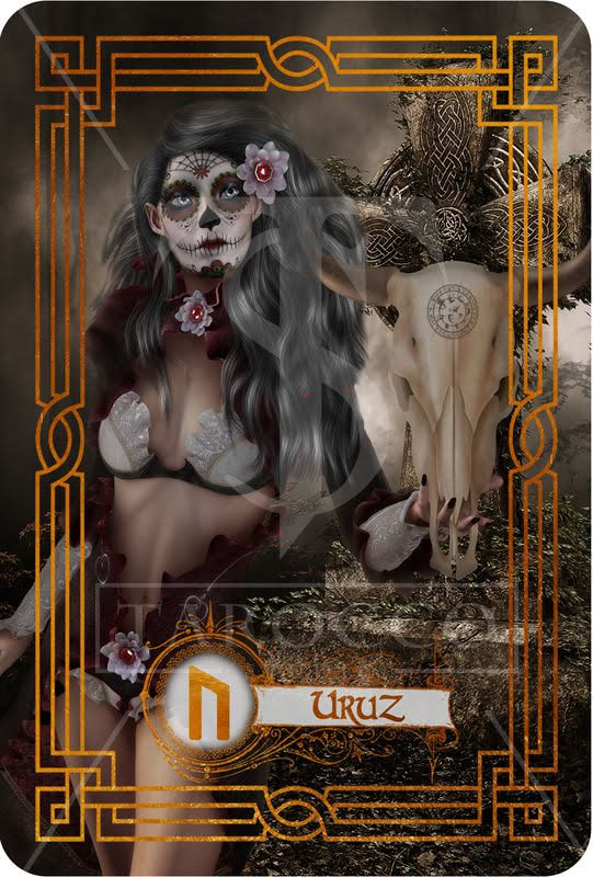 Dark Angels Runes Oracle Cards