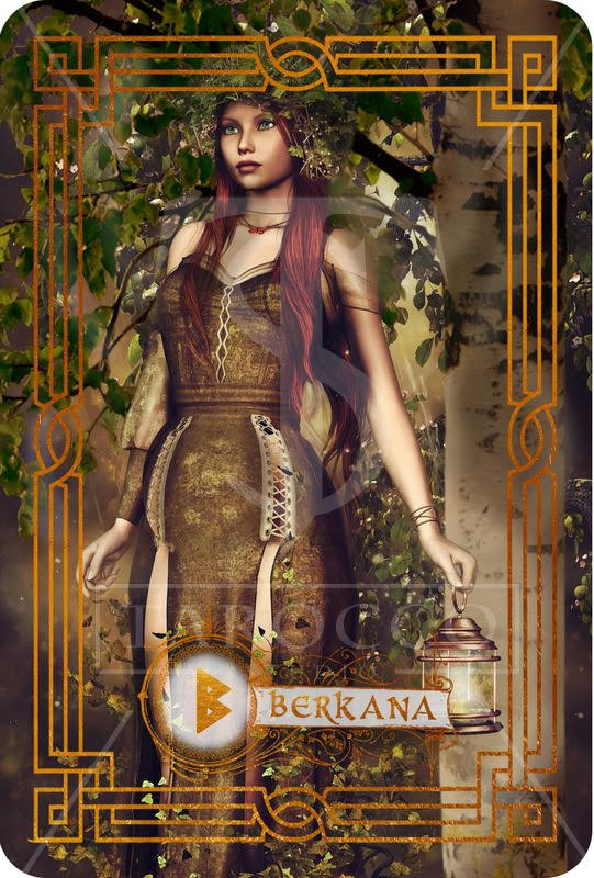 Dark Angels Runes Oracle Cards