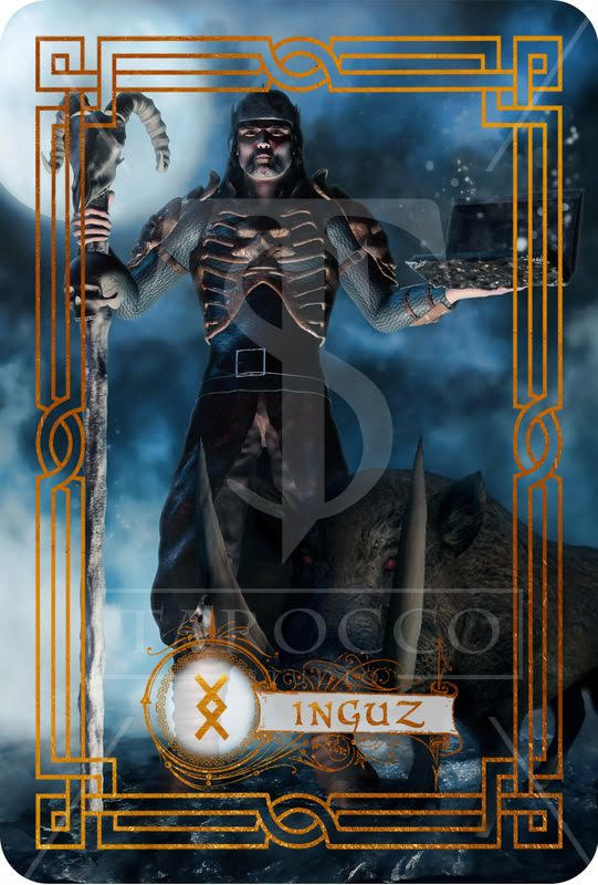 Dark Angels Runes Oracle Cards
