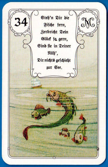 Lenormand Red Owl (Rote Eule)