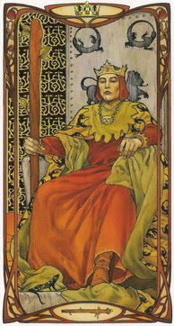 Золотое Таро Уэйт Арт-Нуво (Golden Art Nouveau Tarot)
