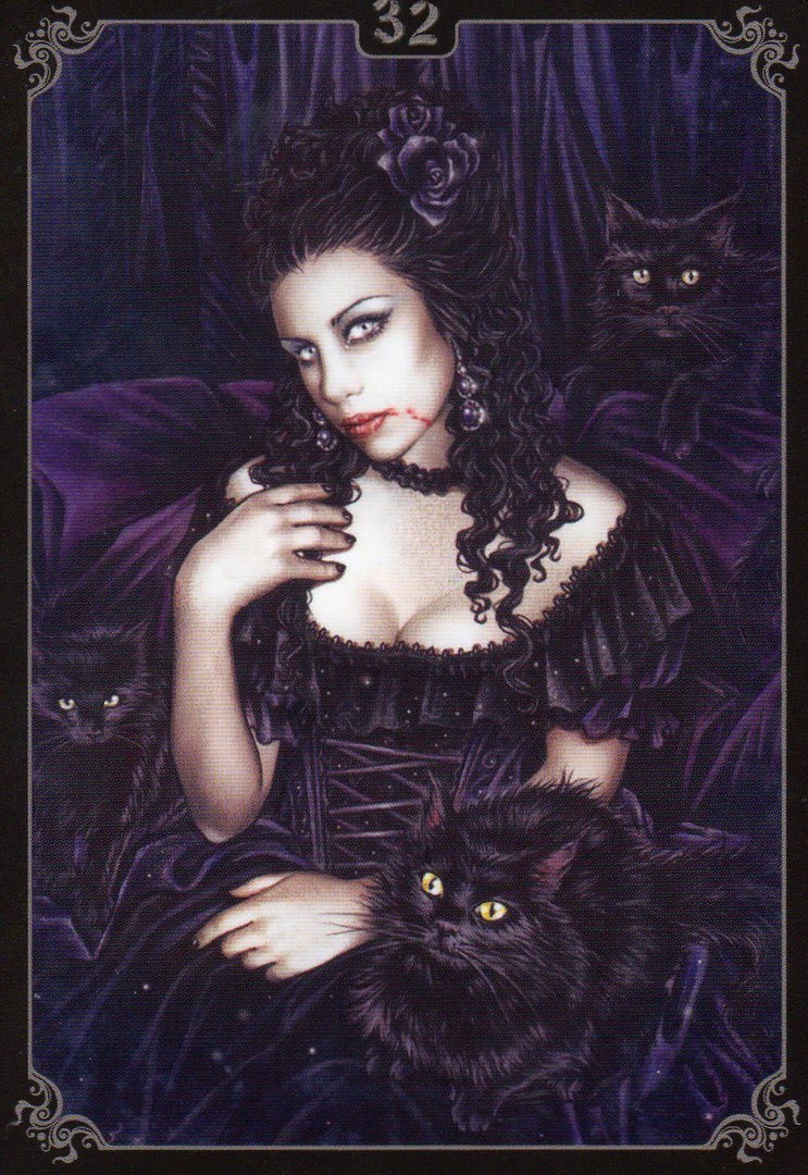 Готический оракул Франчес - Victoria Frances Oracle Cards