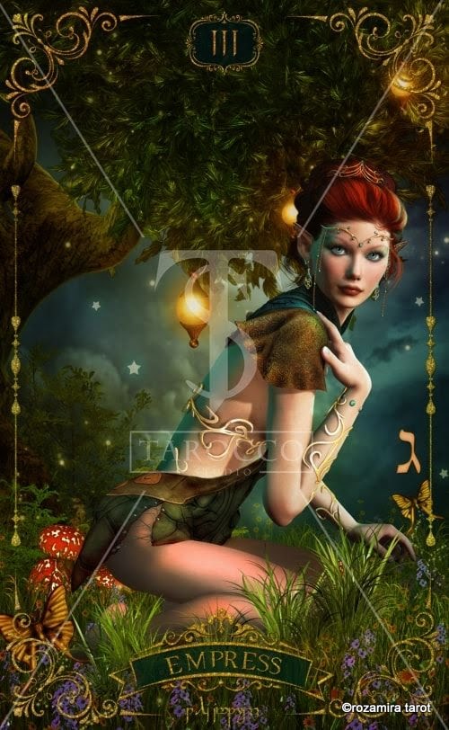 Forest creatures Tarot