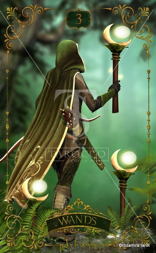 Forest creatures Tarot