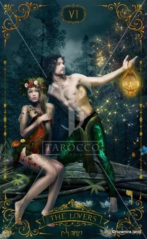 Forest creatures Tarot