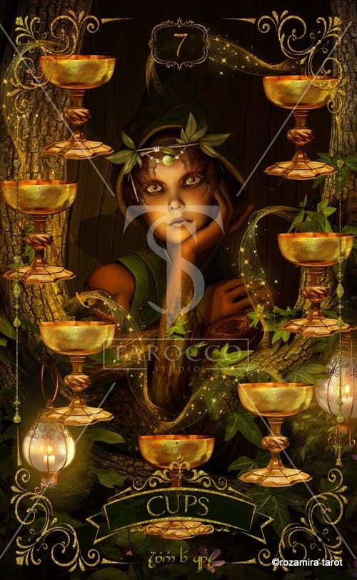 Forest creatures Tarot