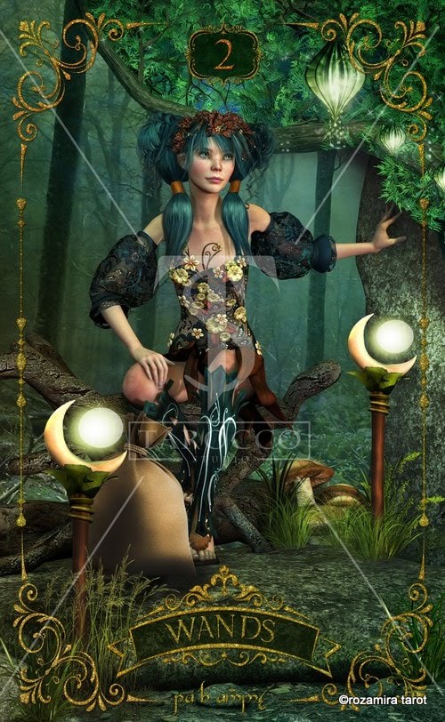 Forest creatures Tarot
