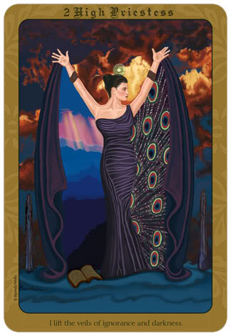 Affirmations Goddess tarot by Pamela Wells