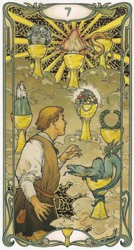 Золотое Таро Уэйт Арт-Нуво (Golden Art Nouveau Tarot)