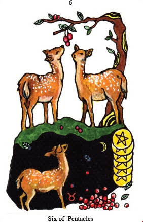Circle inner animal tarot