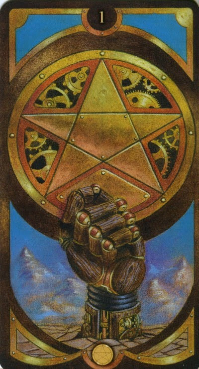 Стимпанк Арт-Нуво Таро