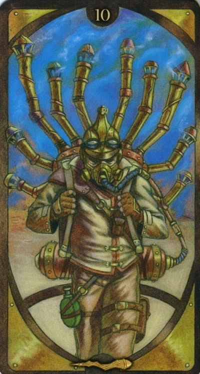 Стимпанк Арт-Нуво Таро