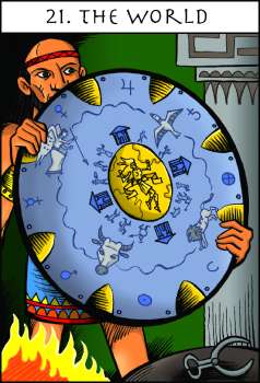 Silenus Tarot by Mike Indovina