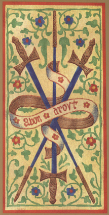 Golden Tarot. The Visconti-Sforza Deck