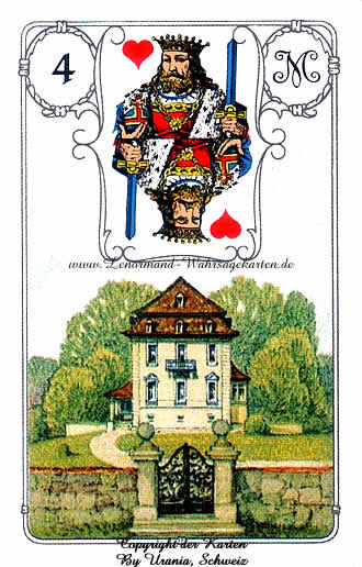 Lenormand Blue Owl (Blaue Eule)