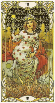 Золотое Таро Уэйт Арт-Нуво (Golden Art Nouveau Tarot)