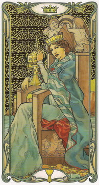 Золотое Таро Уэйт Арт-Нуво (Golden Art Nouveau Tarot)