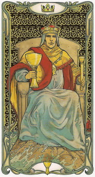 Золотое Таро Уэйт Арт-Нуво (Golden Art Nouveau Tarot)