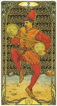 Золотое Таро Уэйт Арт-Нуво (Golden Art Nouveau Tarot)