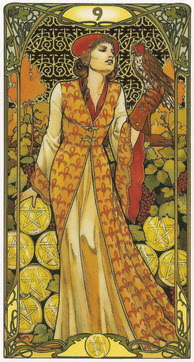 Золотое Таро Уэйт Арт-Нуво (Golden Art Nouveau Tarot)