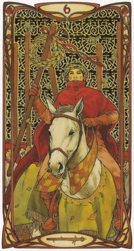 Золотое Таро Уэйт Арт-Нуво (Golden Art Nouveau Tarot)