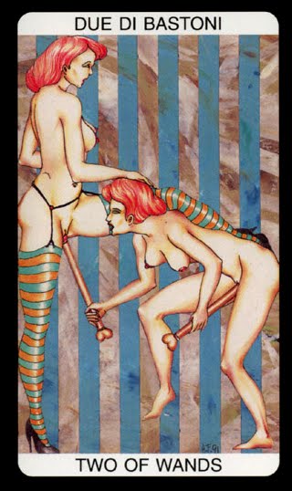 Tarocco Erotico dei Giardini di Priapo