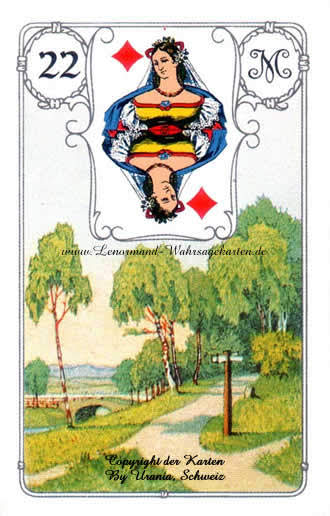 Lenormand Blue Owl (Blaue Eule)