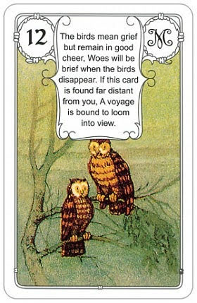 Lenormand Blue Owl (англ. стихи)