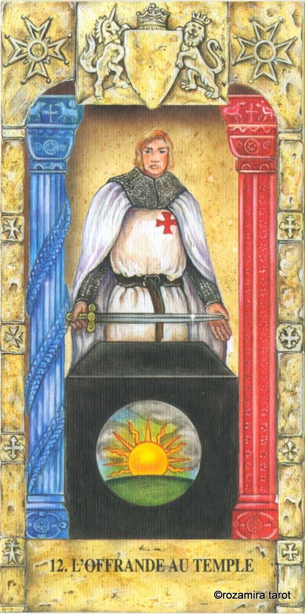 Le Tarot des Templiers (De Vecchi)