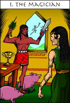 Silenus Tarot by Mike Indovina