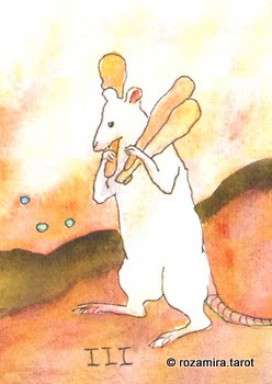 The TaRat (Rat Tarot) by Nakisha VanderHoeven