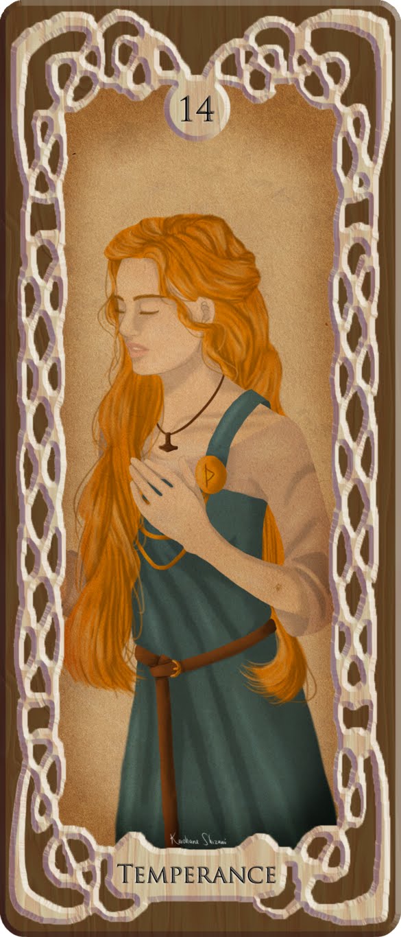 Norse Mythology Tarot by Kurohane Shizumi