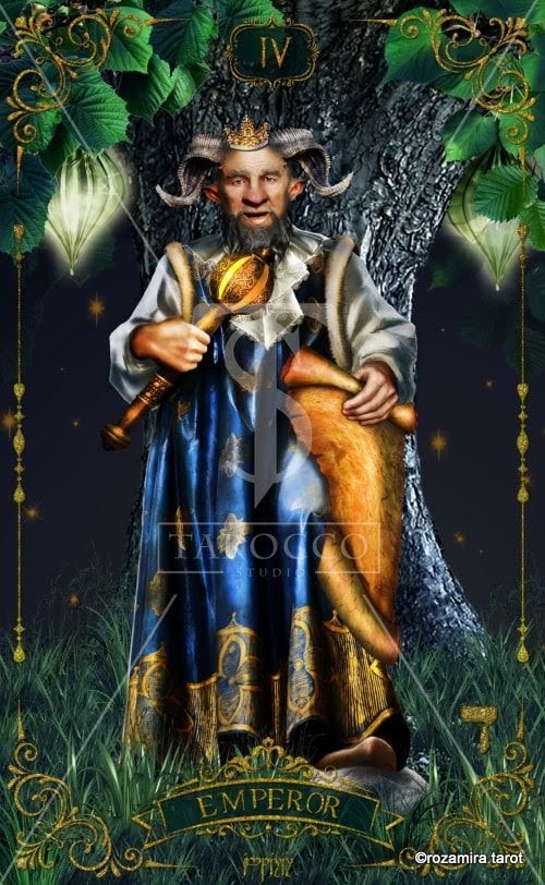 Forest creatures Tarot