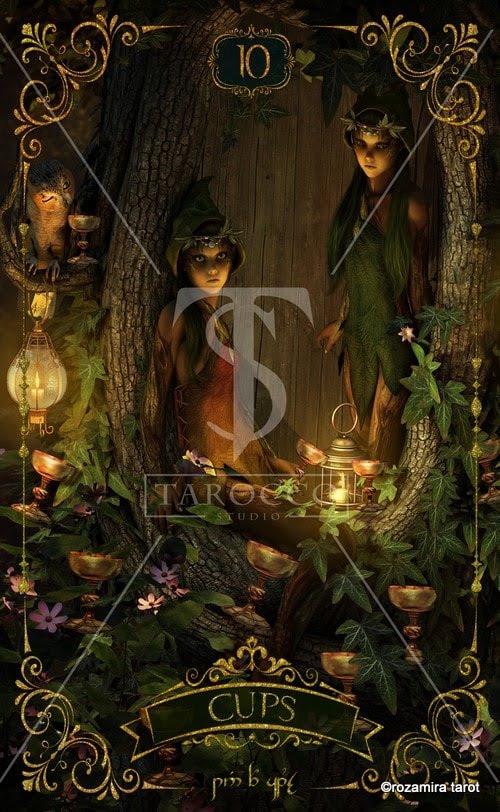 Forest creatures Tarot
