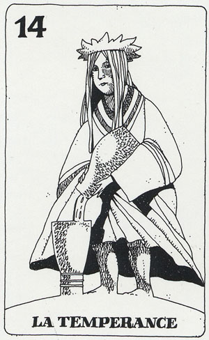 Le Tarot Des Pauvres - Simplified Tarot