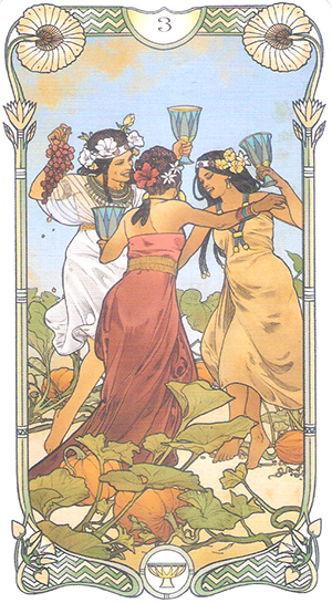 Egyptian Art Nouveau Tarot