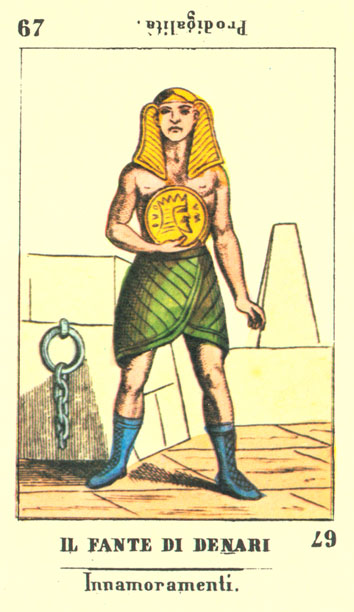 Cartomanzia Italiana. Con Tarocchi del 19 Sec