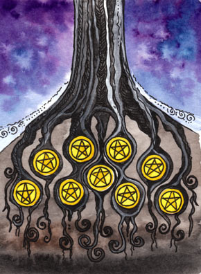 Tarot of Trees by Dana Driscoll