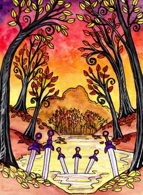 Tarot of Trees by Dana Driscoll