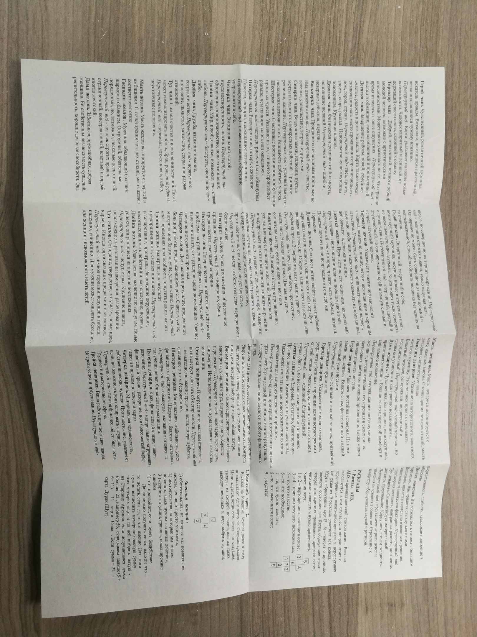 Таро женского начала