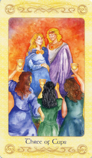 Celtic Tarot By Justin De Burgh