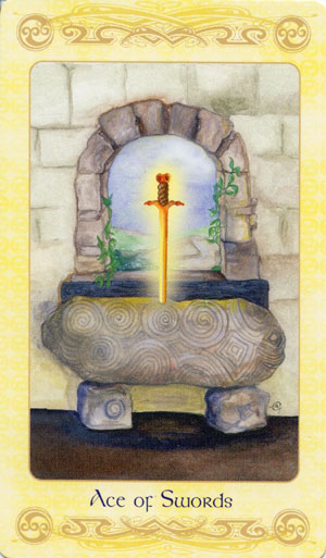 Celtic Tarot By Justin De Burgh