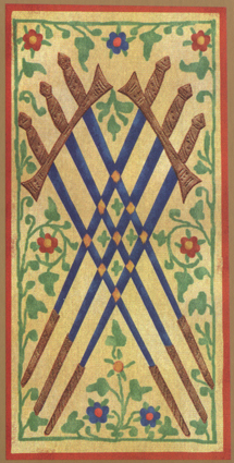 Golden Tarot. The Visconti-Sforza Deck