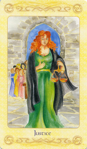 Celtic Tarot By Justin De Burgh