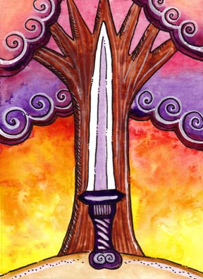 Tarot of Trees by Dana Driscoll