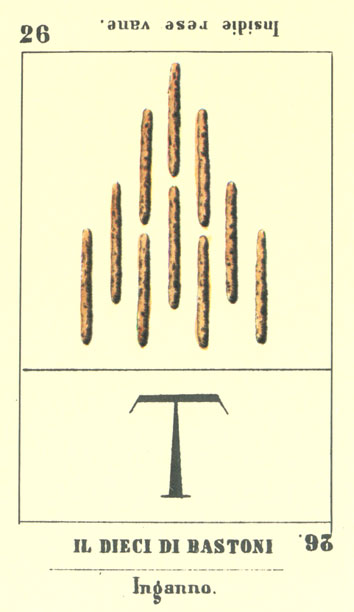 Cartomanzia Italiana. Con Tarocchi del 19 Sec