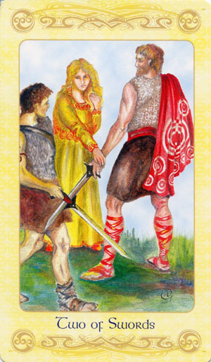 Celtic Tarot By Justin De Burgh