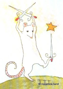 The TaRat (Rat Tarot) by Nakisha VanderHoeven